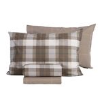 Σετ Σεντόνια Racket Golden Brown Μονά 170x270 Nef-Nef Homeware