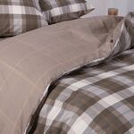 Σετ Σεντόνια Racket Golden Brown Διπλά 200x270 Nef-Nef Homeware