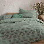 Σετ Παπλωματοθήκη  Dazier Green Μονή 170x240 Nef-Nef Homeware