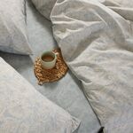 Σετ Παπλωματοθήκη Lucil Blue Υπέρδιπλη 240x230 Nef-Nef Homeware