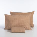 Σετ Παπλωματοθήκη Suspen Caramel Υπέρδιπλη 240x230 Nef-Nef Homeware