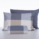 Σετ Παπλωματοθήκη  Casual Check Denim Υπέρδιπλη 240x230 Nef-Nef Homeware
