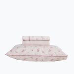 Σετ Σεντόνια Loraley Pink Υπέρδιπλa 240x270 Nef-Nef Homeware