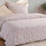 Σετ Παπλωματοθήκη Pink Loraley Υπέρδιπλη 240x230 Nef-Nef Homeware