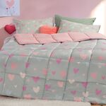 Πάπλωμα Παιδικό  Hearts Attack Μονό 160x220 Nef-Nef Homeware