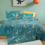 Κουβέρτα Παιδική Dinos On Wheels 160x220 Nef-Nef Homeware