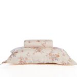 Σετ Παπλωματοθήκη Lefebr Ecru/Rose Υπέρδιπλη 240x230 Nef-Nef Homeware