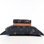 Σετ Σεντόνια Vania BlueBlack Υπέρδιπλα 240x270 Nef-Nef Homeware