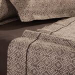 Σετ Σεντόνια Cardynal Beige/Grey Υπέρδιπλα 240x270 Nef-Nef Homeware