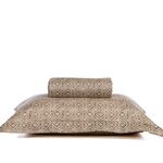 Σετ Παπλωματοθήκη Cardynal Beige/Grey Υπέρδιπλη 240x230 Nef-Nef Homeware