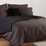 Σετ Παπλωματοθήκη Leonar Anthracite Υπέρδιπλη 240x230 Nef-Nef Homeware