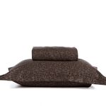 Σετ Παπλωματοθήκη Leonar Anthracite Υπέρδιπλη 240x230 Nef-Nef Homeware