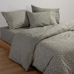 Σετ Σεντόνια Otrando Green Flannel  Μονά 160x260 Nef-Nef Homeware