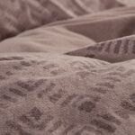 Σετ Παπλωματοθήκη Otrando Mocca Flannel  Υπέρδιπλη 240x230 Nef-Nef Homeware