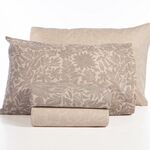 Σετ Σεντόνια Issual Grey Flannel Υπέρδιπλα 240x270+(160x200+32)κατωσέντονο με λάστιχο Nef-Nef Homeware