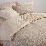 Σετ Παπλωματοθήκη Issual Grey Flannel Υπέρδιπλη 240x230 Nef-Nef Homeware