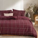 Σετ Σεντόνια Naiberg Bordo Υπέρδιπλα 240x260 Nef-Nef Homeware