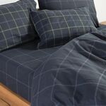Σετ Παπλωματοθήκη Naiberg Denim Flannel Υπέρδιπλη 240x230 Nef-Nef Homeware