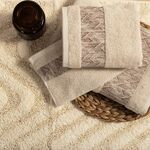 Πετσέτα Χεριών Depreo Ecru 30x50 Nef-Nef Homeware