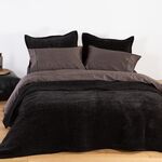 Κουβερλί Elements-Brave Black Υπέρδιπλο 230x240 Nef-Nef Homeware