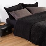 Κουβερλί Elements-Brave Black Υπέρδιπλο 230x240 Nef-Nef Homeware