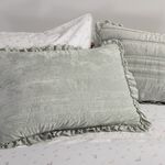 Σετ 2 τμχ. Μαξιλαροθήκες Sirion Mint Grey 52x72 Nef-Nef Homeware