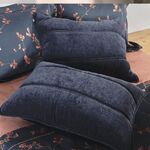 Σετ 2 τμχ. Μαξιλαροθήκες Vania Blue/Black 52X72 Nef-Nef Homeware