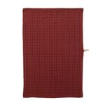 Ποτηρόπανο Wafflow 24 Bordo 45x65 Nef-Nef Homeware