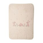Βρεφική Κουβέρτα Country Bunny Αγκαλιάς 75x100 Nef-Nef Homeware