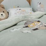 Βρεφική Κουβέρτα In The City Αγκαλιάς 75x100 Nef-Nef Homeware