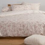 Σετ Σεντόνια Carena L.Grey King Size 270x270+(180x200+35)κατωσέντονο με λάστιχο Nef-Nef Homeware
