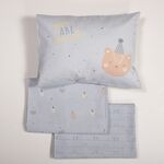 Σετ 3τμχ.Σεντόνια Κούνιας Special Party Blue 120x170Nef-Nef Homeware