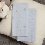 Σετ 2τμχ. Σεντόνια Λίκνου Special Party Blue 70x120 Nef-Nef Homeware