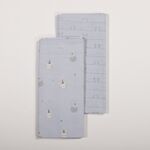 Σετ 2τμχ. Σεντόνια Λίκνου Special Party Blue 70x120 Nef-Nef Homeware