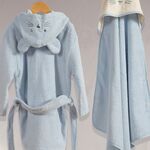 Βρεφικό Μπουρνούζι Special Party Blue Nef-Nef Homeware