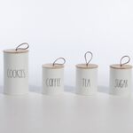 Δοχείο για Καφέ Coffee White 10.4x10.4x13 Nef-Nef Homeware