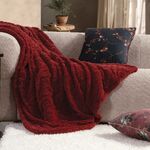 Ριχτάρι Germain Bordo Μονοθέσιο 130x180 Nef-Nef Homeware