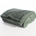 Ριχτάρι Germain Green Μονοθέσιο 130x180 Nef-Nef Homeware