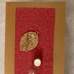 Runner December red 45x140 Nef-Nef Homeware