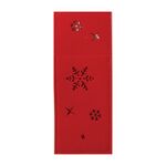 Σετ 2 τμχ.Θήκη Μαχαιροπήρουνων Snow Felt Red  Nef-Nef Homeware