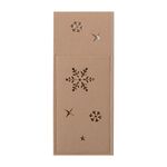 Σετ 2 τμχ.Θήκη Μαχαιροπήρουνων Snow Felt Beige Nef-Nef Homeware