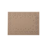 Σετ 2τμχ(28x38) Σουπλά Snow Felt Beige Nef-Nef Homeware