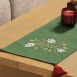 Runner Noel Verde 33x150 Nef-Nef Homeware