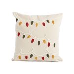 Διακοσμητικό Μαξιλάρι Happy Holidays Lights 45x45 Nef-Nef Homeware