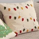 Διακοσμητικό Μαξιλάρι Happy Holidays Lights 45x45 Nef-Nef Homeware