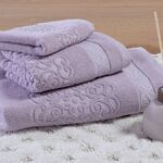 Πετσέτα προσώπου Zaphira Mauve 50x90 Nef-Nef Homeware