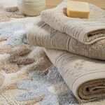 Πετσέτα μπάνιου Sylia Beige 70x140 Nef-Nef Homeware