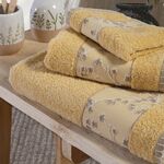 Πετσέτα μπάνιου Floriva Yellow 70x140 Nef-Nef Homeware