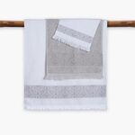 Σετ 3τμχ.Πετσέτες Jetrix White/Grey Nef-Nef Homeware