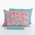 Σετ Σεντόνια Charisma Green/Coral Μονά 170x270 Nef-Nef Homeware